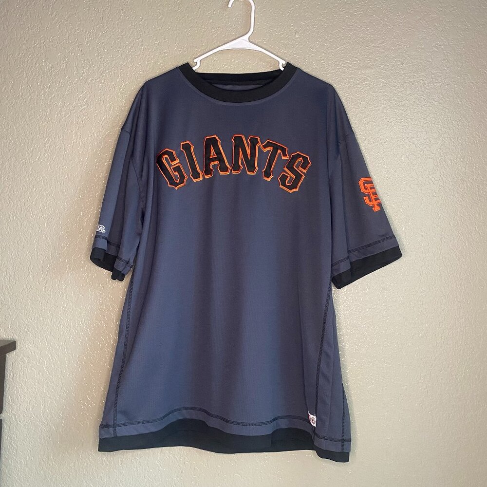Stitches Men's XL Pullover Warmup SF Giants